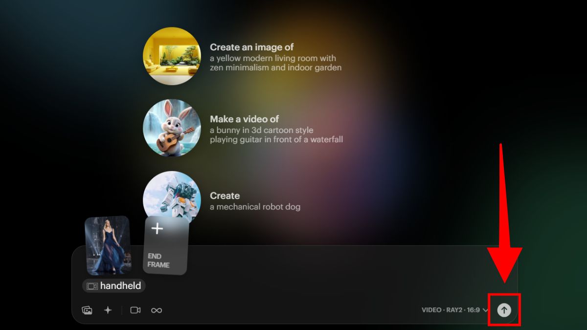 Cách sử dụng Phần mềm làm video bằng AI- Luma bước 6