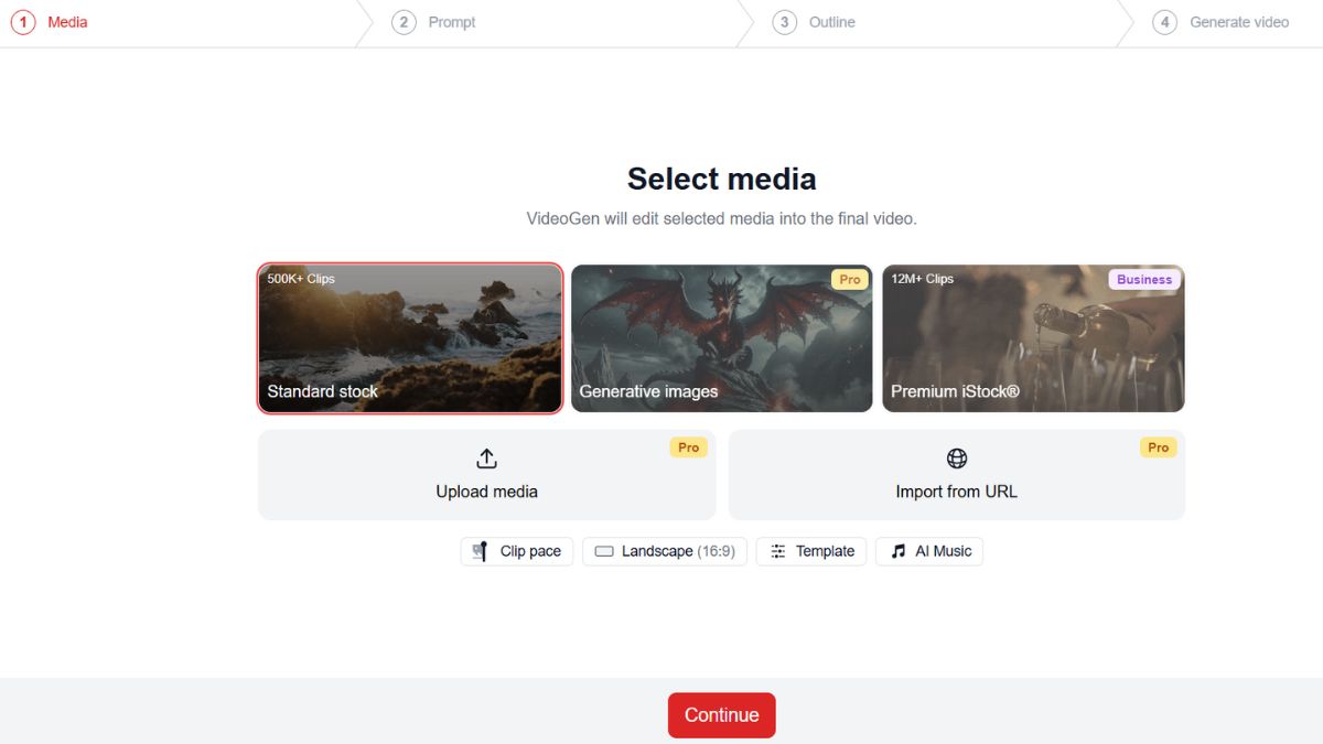 Cách sử dụng VideoGen- Trang web tạo video bằng AI bước 3.1