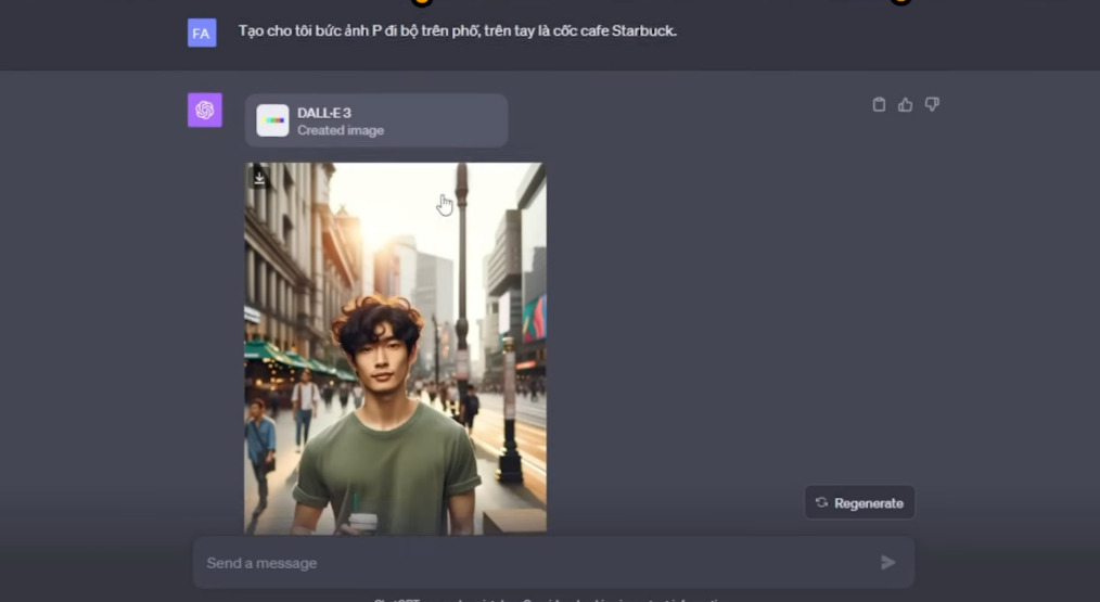 Cách đồng nhất ảnh với DALL-E 3 bước 4