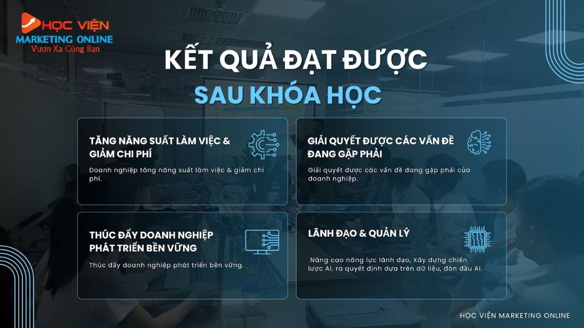 Kết Quả Doanh Nghiệp Nhận Được Sau Đào Tạo AI