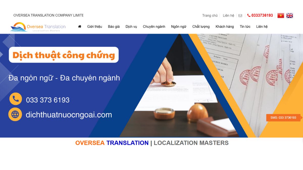 Trang Web Dịch Thuật Kiếm Tiền Online- Oversea Translation