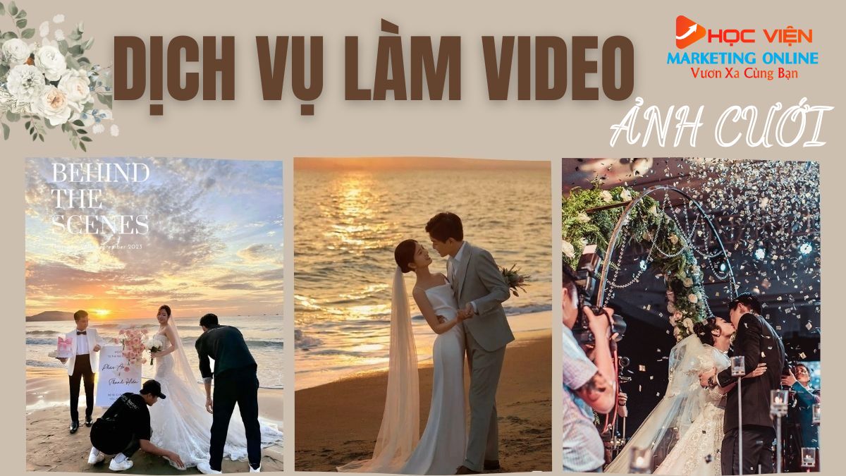 Dịch Vụ Làm Video Ảnh Cưới Trọn Gói, Chuyên Nghiệp 
