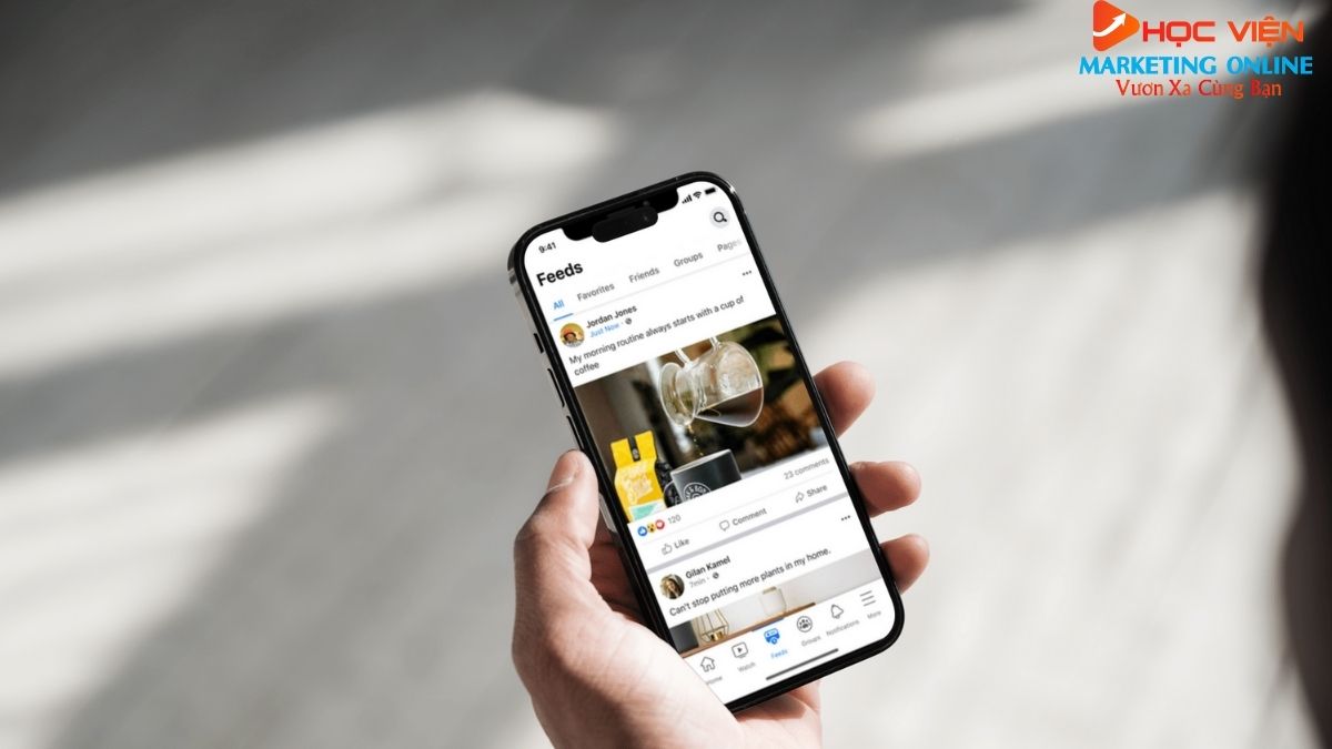 Vị Trí Hiển Thị Video Quảng Cáo Trên Facebook- Bảng feed Facebook