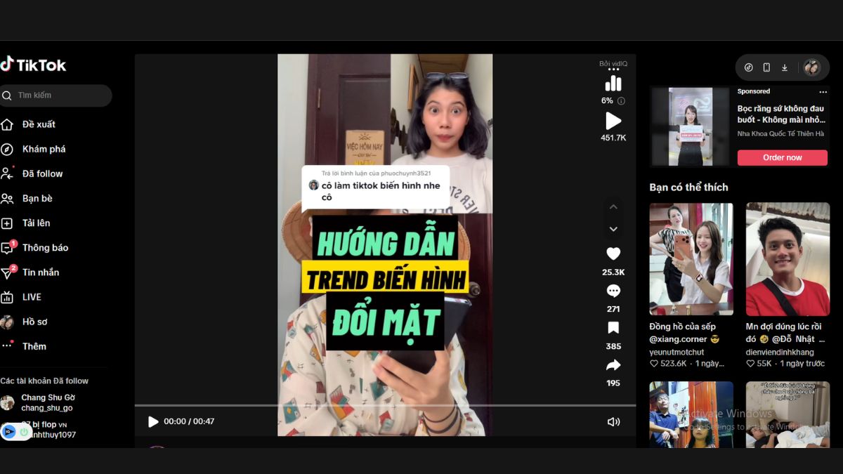 Các Loại Video TikTok Phổ Biến- Video hướng dẫn
