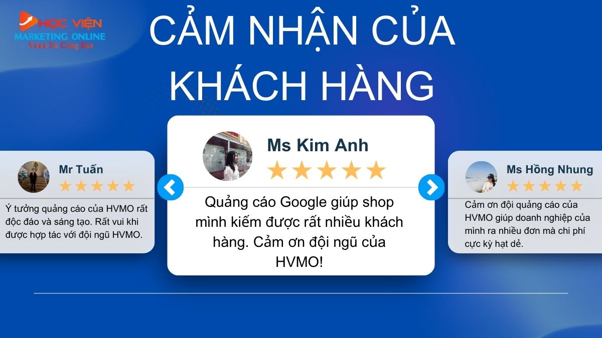 Khách hàng nói gì về HVMO