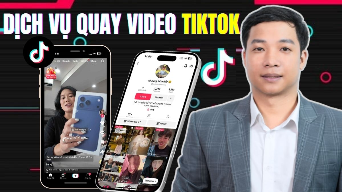 Dịch Vụ Quay Dựng Video TikTok Viral, Triệu View