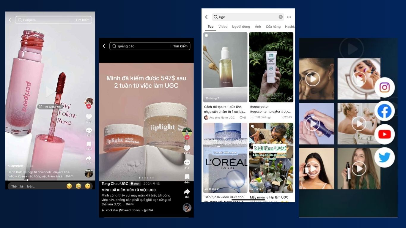 Dịch Vụ Làm UGC Videos (User-Generated Content)