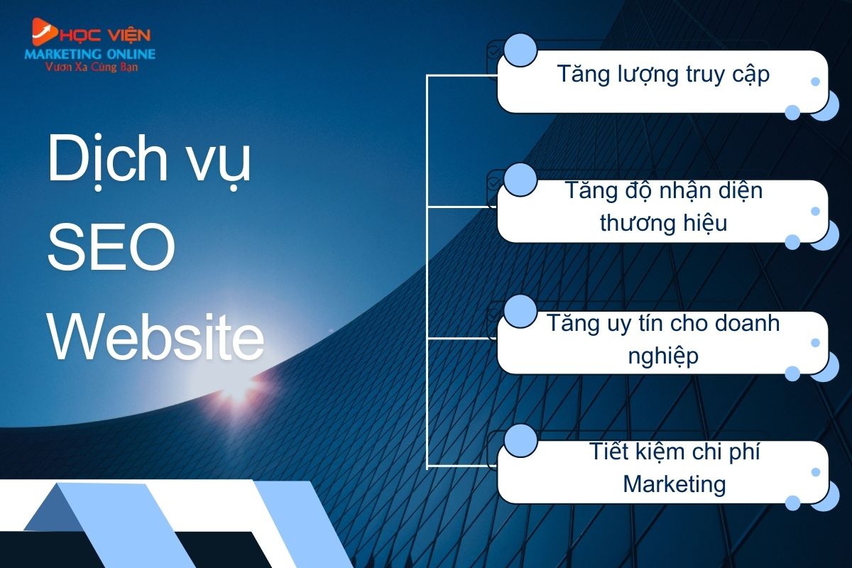 Lợi ích khi sử dụng dịch vụ SEO Website chuyên nghiệp