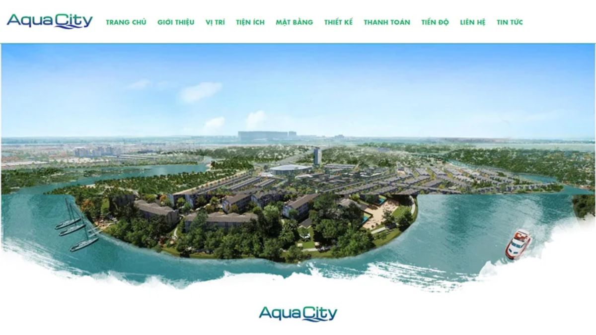 Mẫu 1 Thiết Kế Landing Page Bất Động Sản