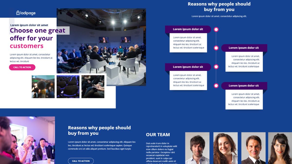 Mẫu 1 Thiết Kế Landing Page Sự Kiện