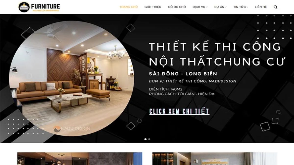 Mẫu 7 Thiết Kế Landing Page Theo Yêu Cầu Đẹp, Chuyên Nghiệp Tại HVMO