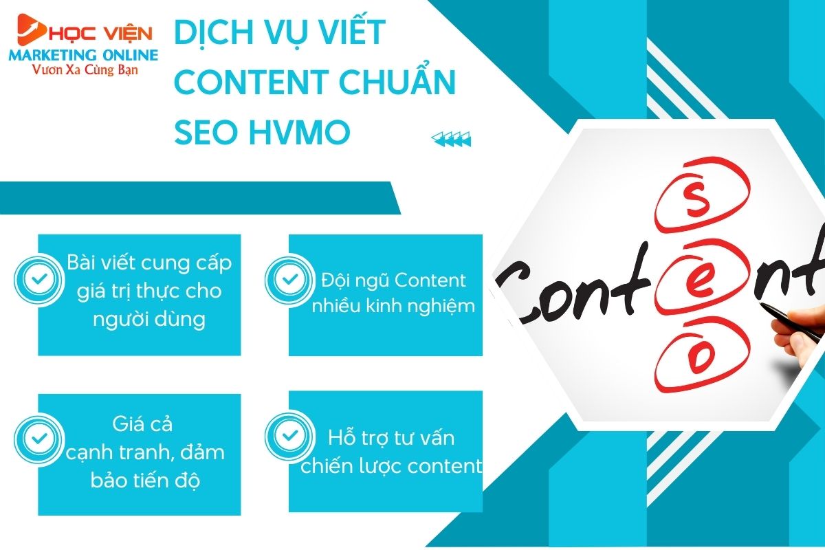 Tại sao nên lựa chọn dịch vụ viết content chuẩn SEO của HVMO