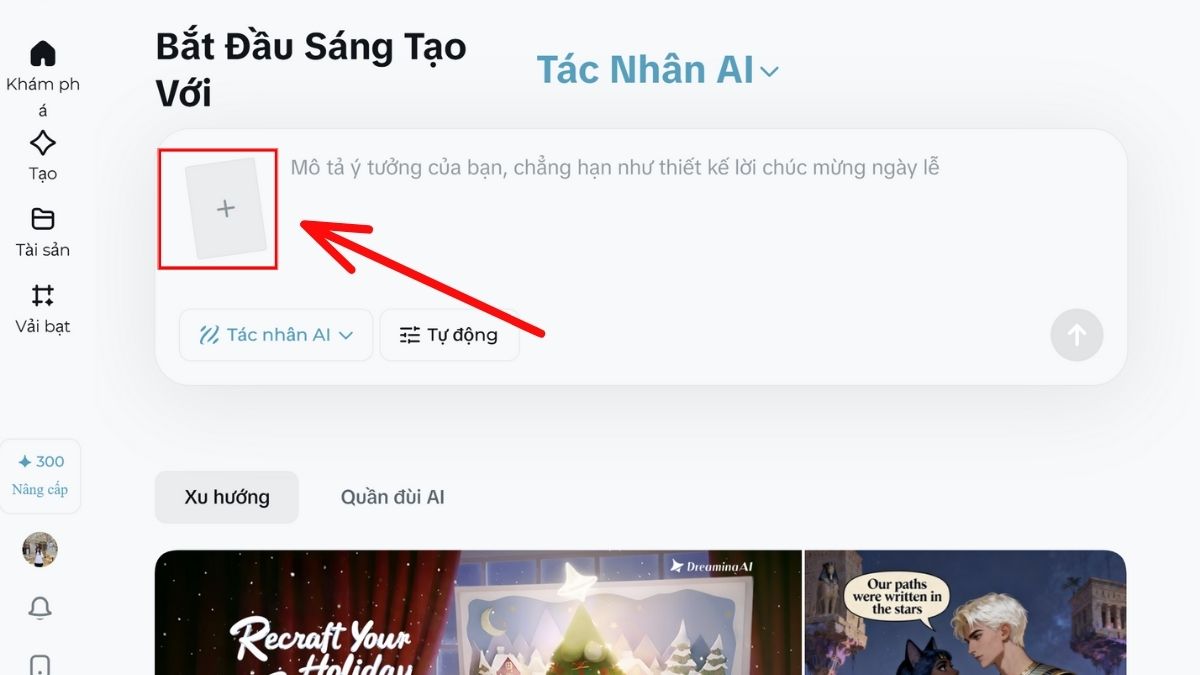 Cách Tạo Ảnh Từ Hình Ảnh Có Sẵn Bằng Dreamina AI bước 1