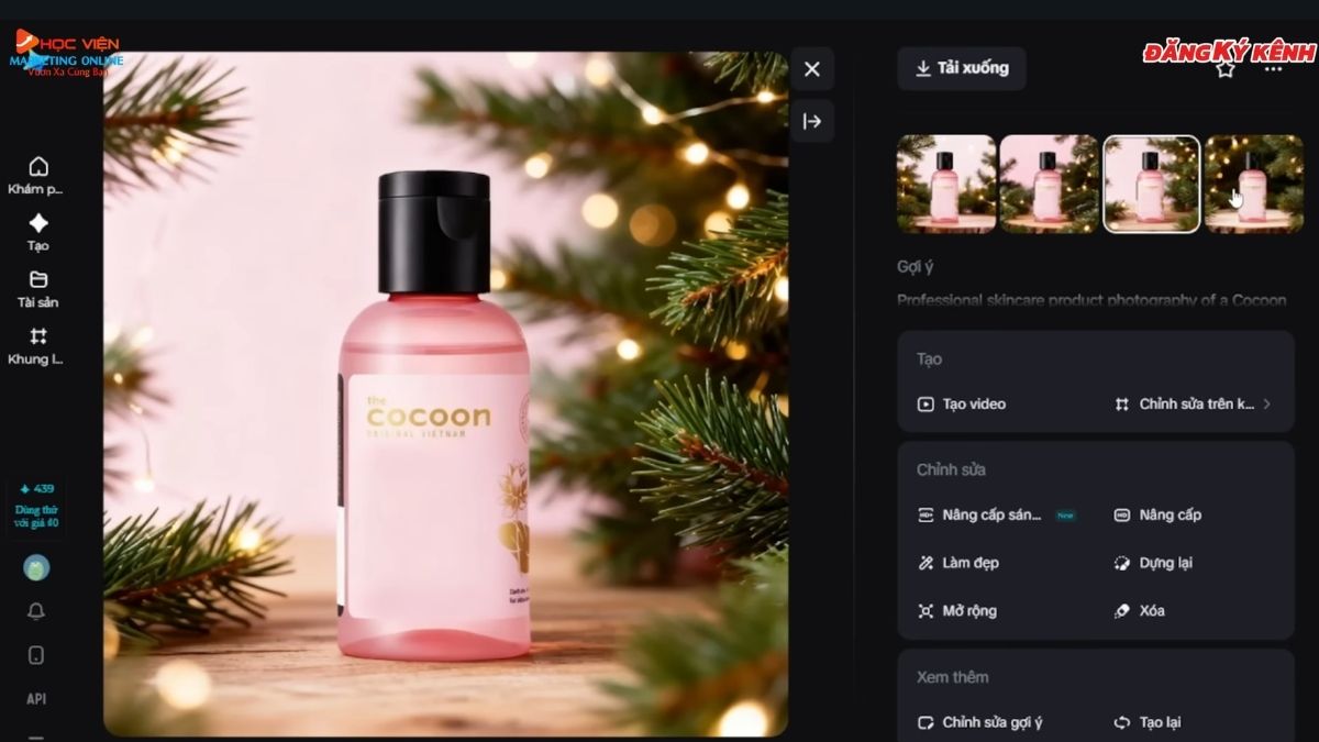 Cách Tạo Ảnh Từ Hình Ảnh Có Sẵn Bằng Dreamina AI bước 4