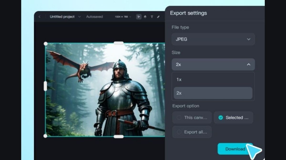 Cách Tạo Ảnh Từ Văn Bản Bằng Dreamina AI bước 4