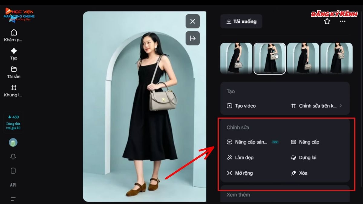 Cách Tạo Ảnh Từ Tham Chiếu Bằng Dreamina AI bước 4