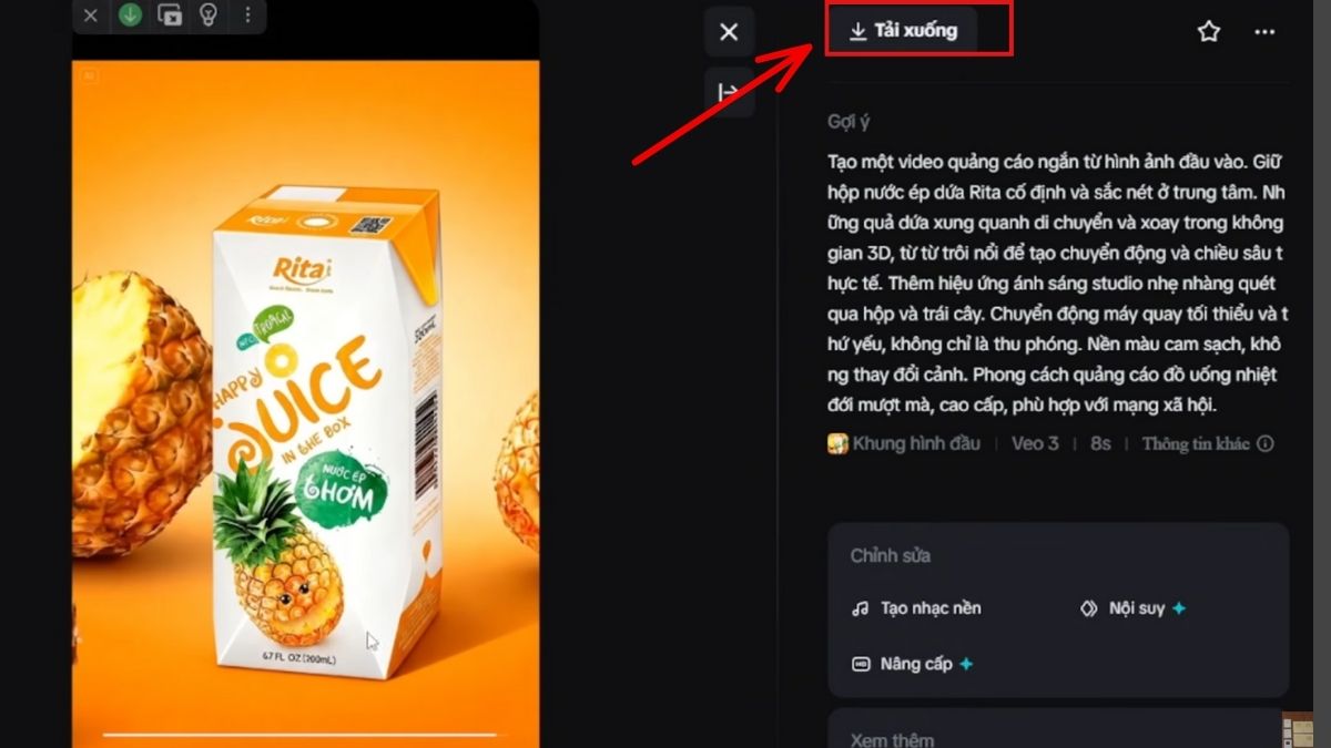 Cách Chuyển Ảnh Thành Video AI Bằng Dreamina AI bước 4