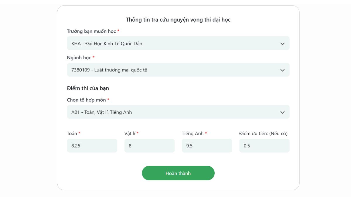 Hướng dẫn cách dự đoán tỷ lệ đỗ Đại học bằng AI Hay bước 3