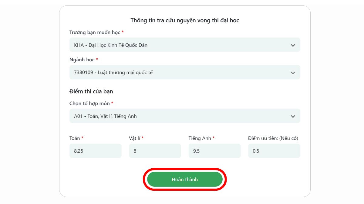 Hướng dẫn cách dự đoán tỷ lệ đỗ Đại học bằng AI Hay bước 4