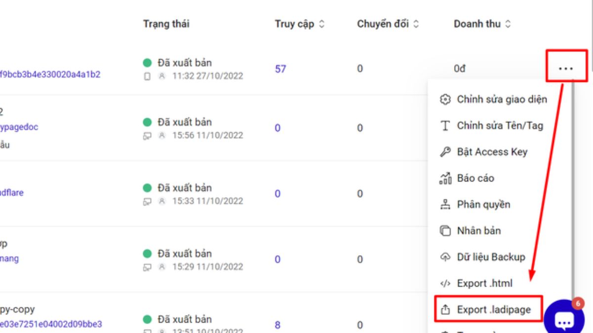 Bước 3 Tải File Ladipage 