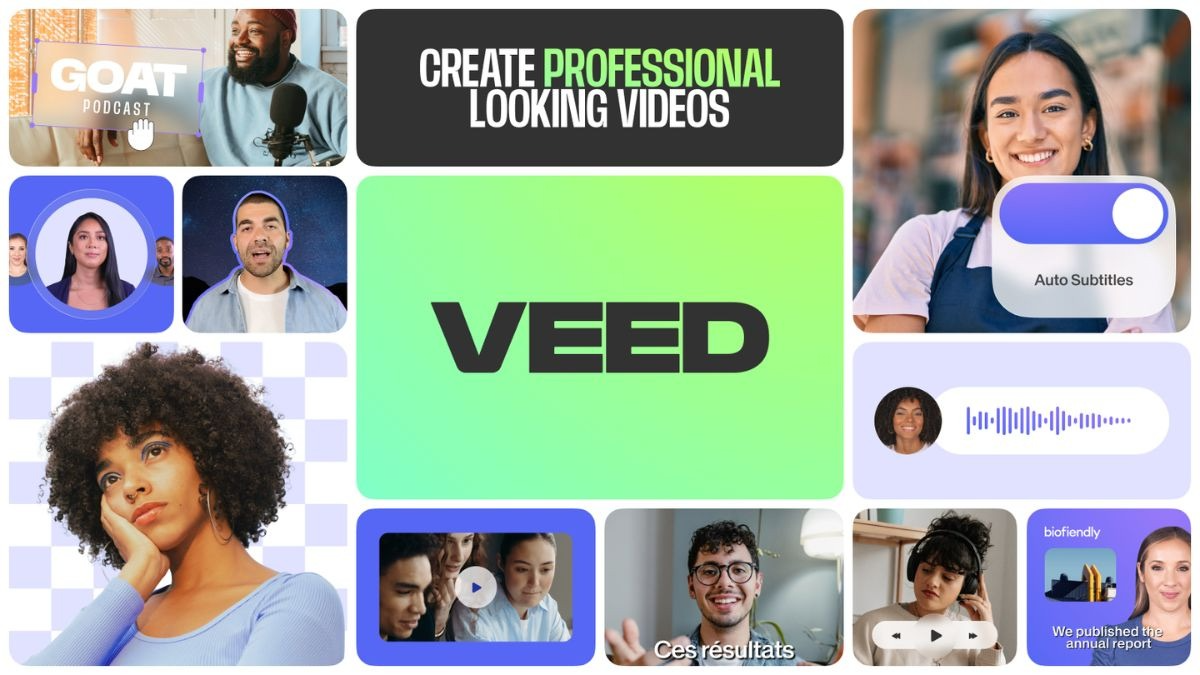 Cách làm video AI nói miễn phí với Veed