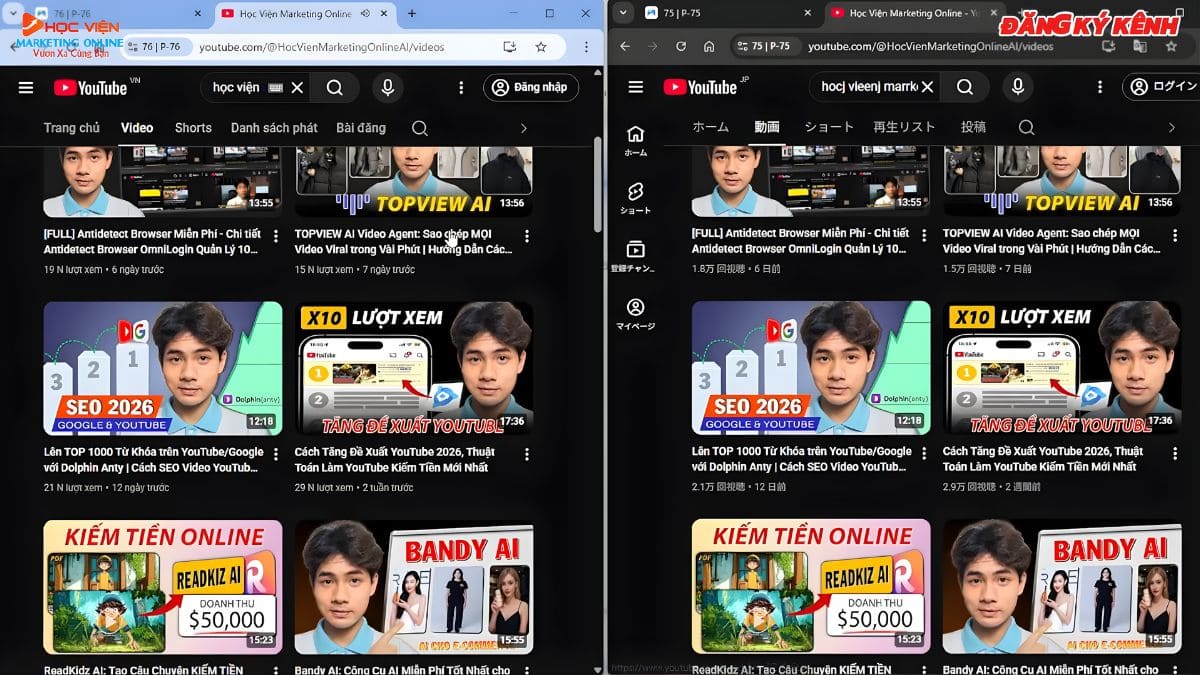 Buổi 7–8: Làm Chủ Thuật Toán YouTube Và Chiến Lược Tăng Lượt Đề Xuất