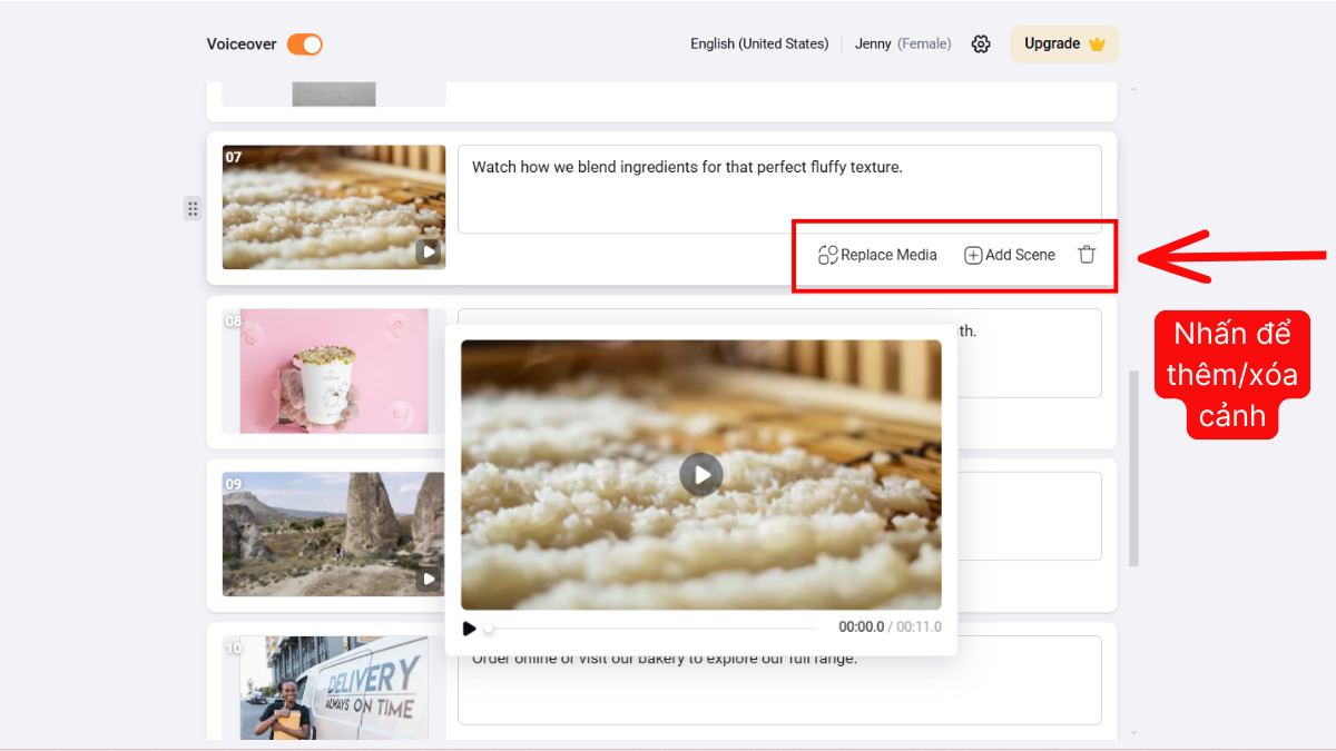 Hướng dẫn cách sử dụng FlexClip tạo video AI truyền thông xã hội bước 4