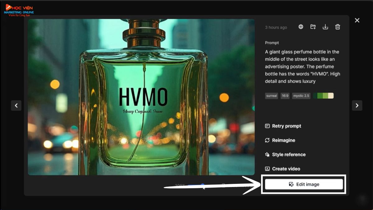Cách tạo ảnh AI với Freepik AI Image Generator bước 8.1