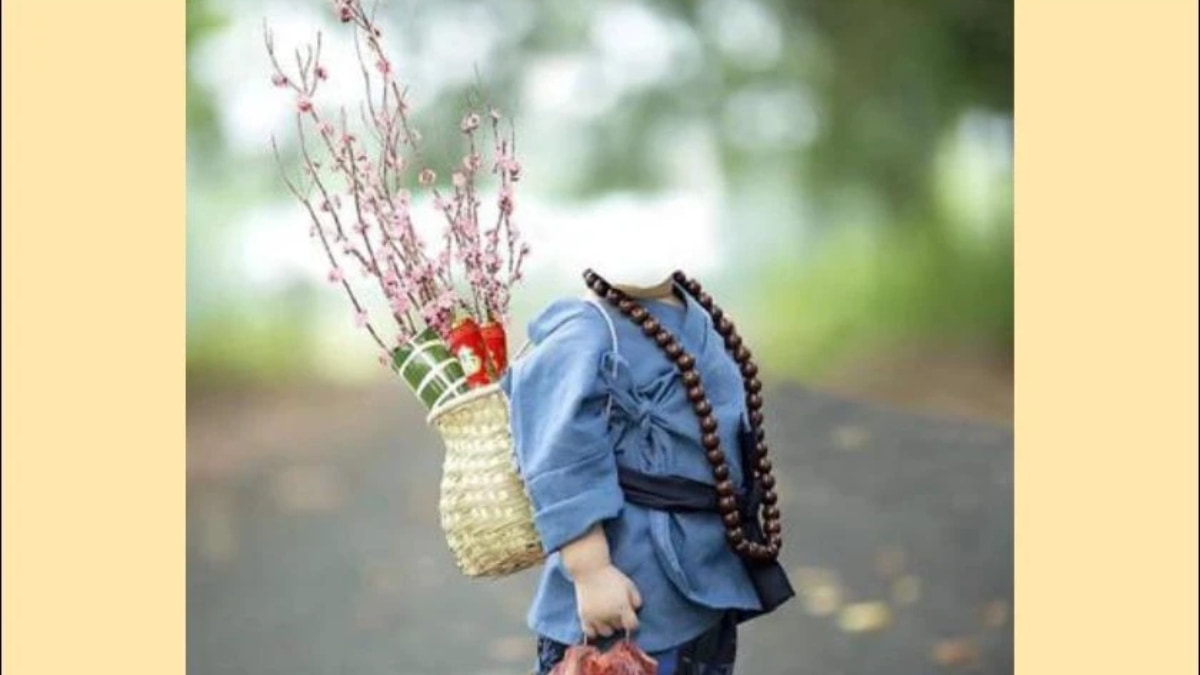 Mẫu Ghép Mặt Vào Ảnh Tết Hài Hước 5