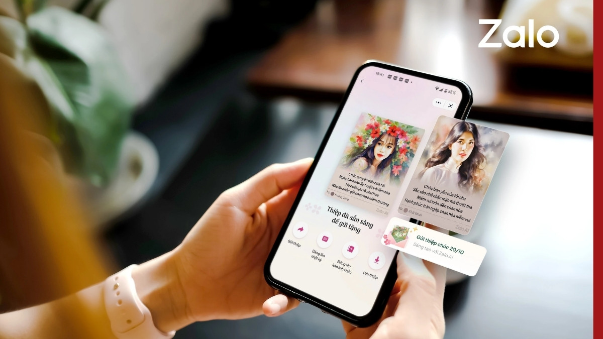 App Ghép Ảnh Tết Bằng AI- Zalo AI
