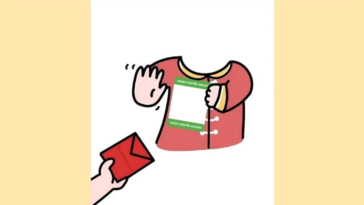 Mẫu Ghép Ảnh Tết Mã QR 1