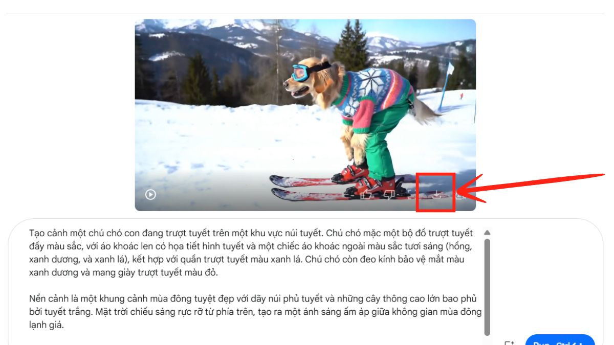 Hướng dẫn cách sử dụng Google AI Studio tạo video với Veo AI bước 5