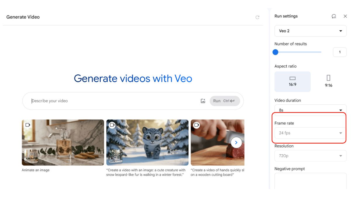 Hướng dẫn cách sử dụng Google AI Studio tạo video với Veo AI bước 3.4