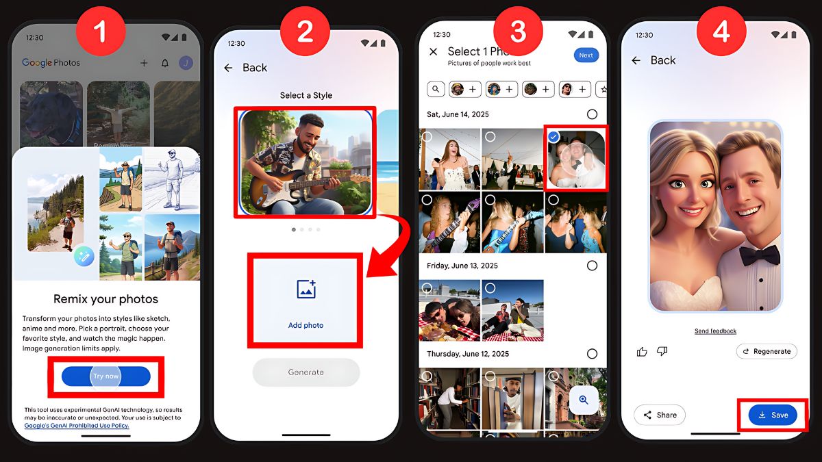 Hướng dẫn cách sử dụng tính năng Remix ảnh trên Google Photos