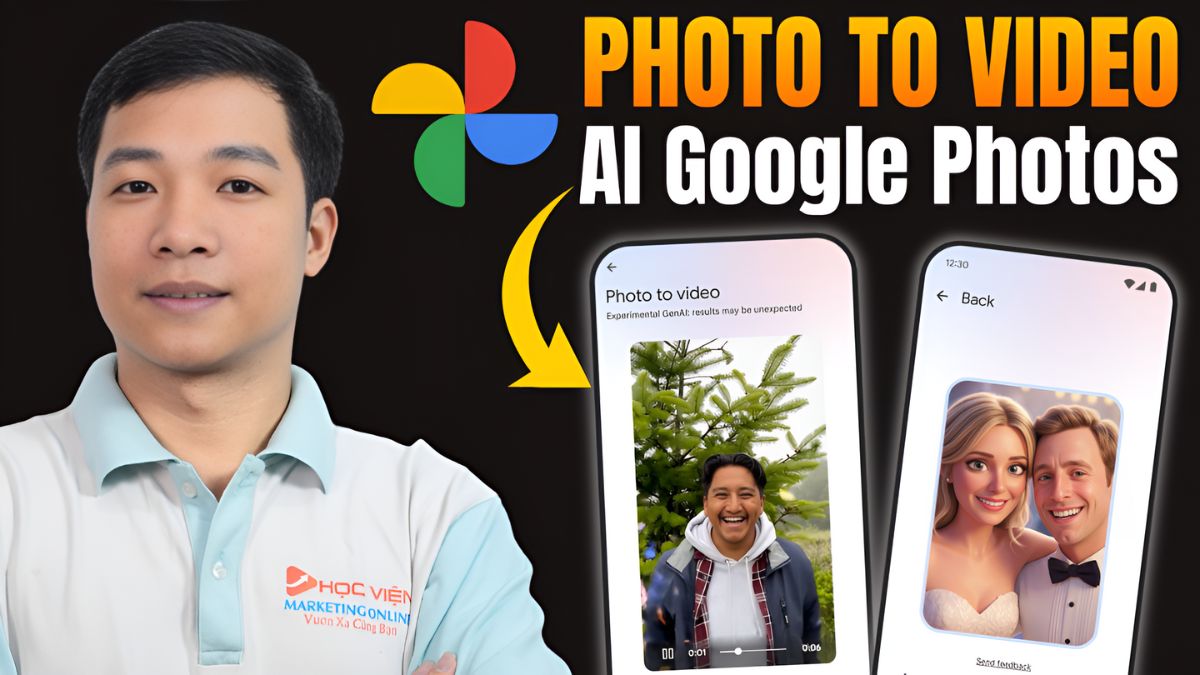 Google Photos cập nhật tính năng AI: Biến ảnh tĩnh thành video 6 giây