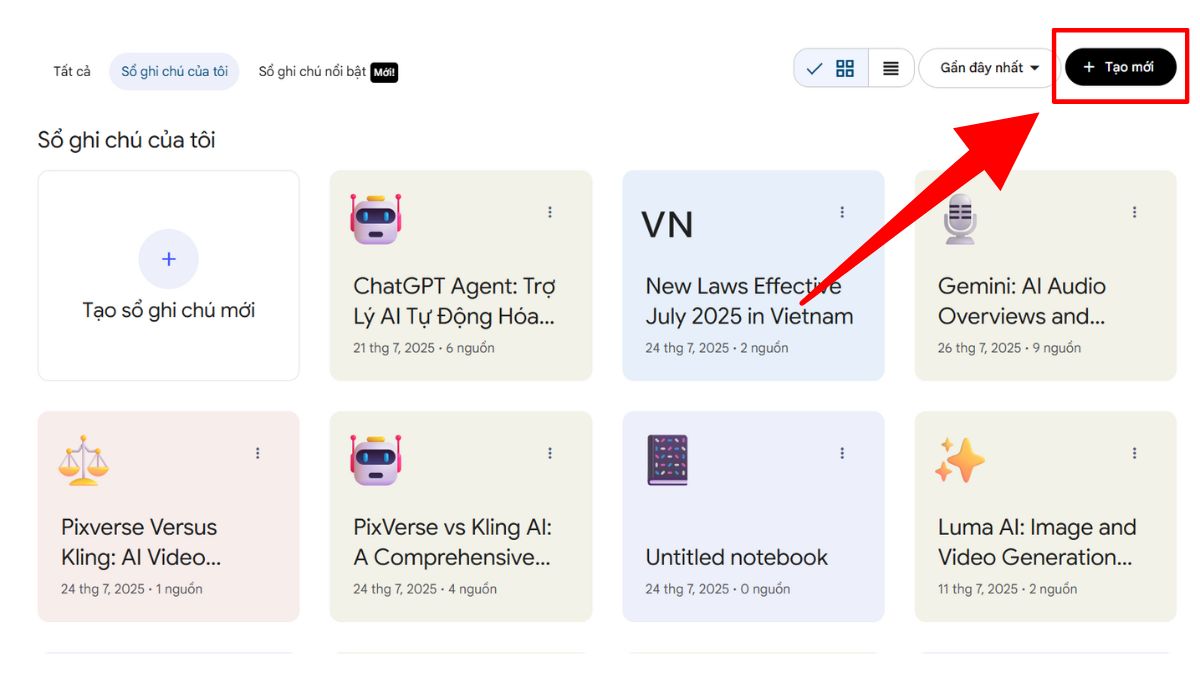 Hướng dẫn cách sử dụng tính năng Video Overview trên NotebookLM bước 2.1