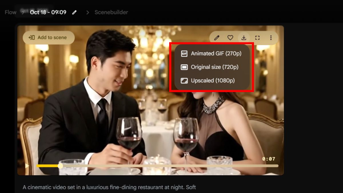 Hướng Dẫn Cách Sử Dụng Google Veo 3.1 Qua Flow Bước 8
