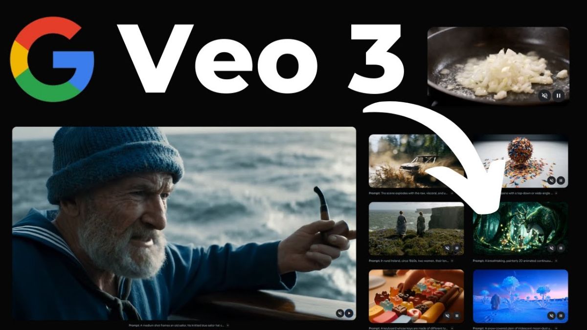 Google Veo 3 ra mắt- AI tạo video với lời thoại và âm thanh đỉnh cao