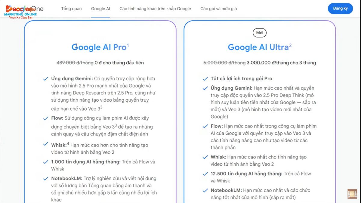 Cách sử dụng Google Veo 3 qua Gemini trên máy tính bước 2.1