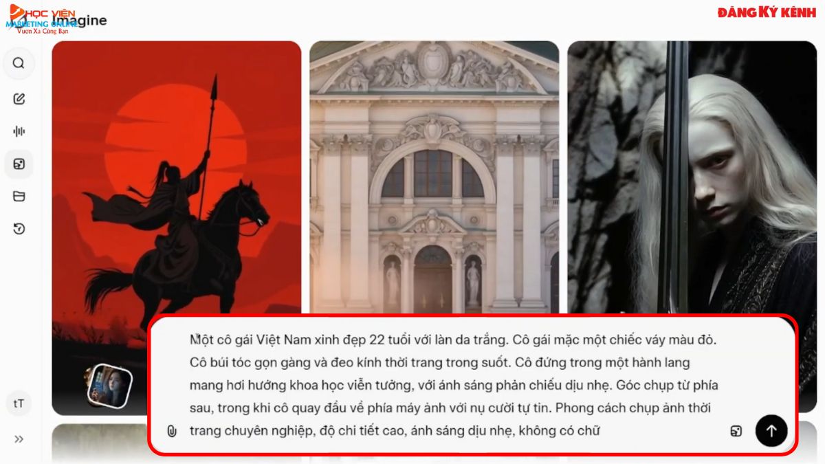 Hướng Dẫn Cách Sử Dụng Grok AI- Tạo hình ảnh bước 3