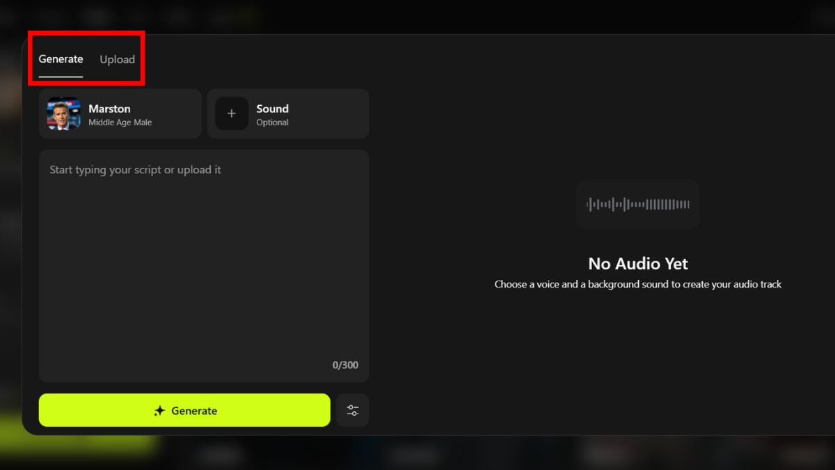 Hướng dẫn cách sử dụng Higgsfield AI free tạo video avatar bước 3