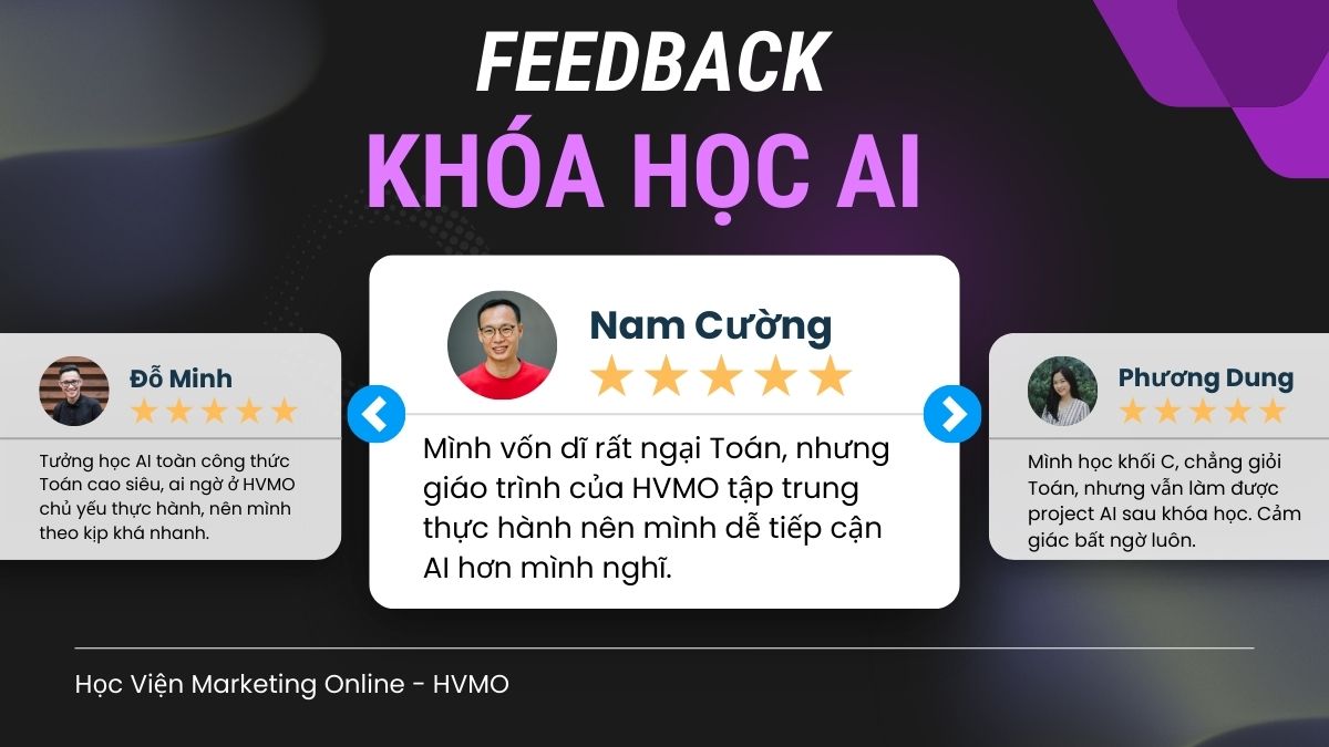 Trải Nghiệm Của Học Viên Về Khóa Học Trí Tuệ Nhân Tạo