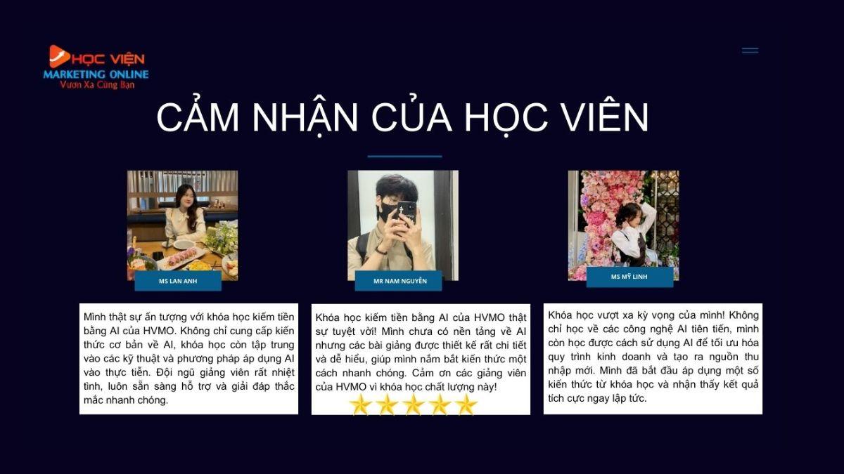Top 5 feedback thực tế từ học viên tại HVMO