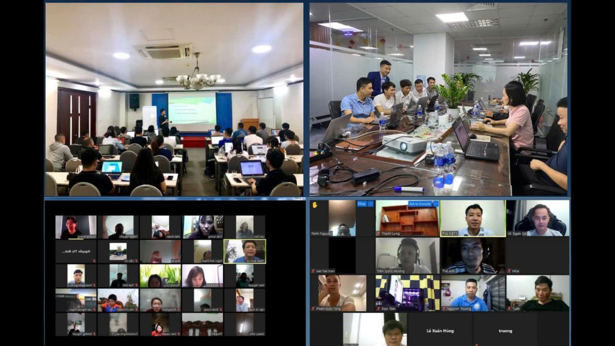 Hình Ảnh Lớp Học AI Trực Tuyến 