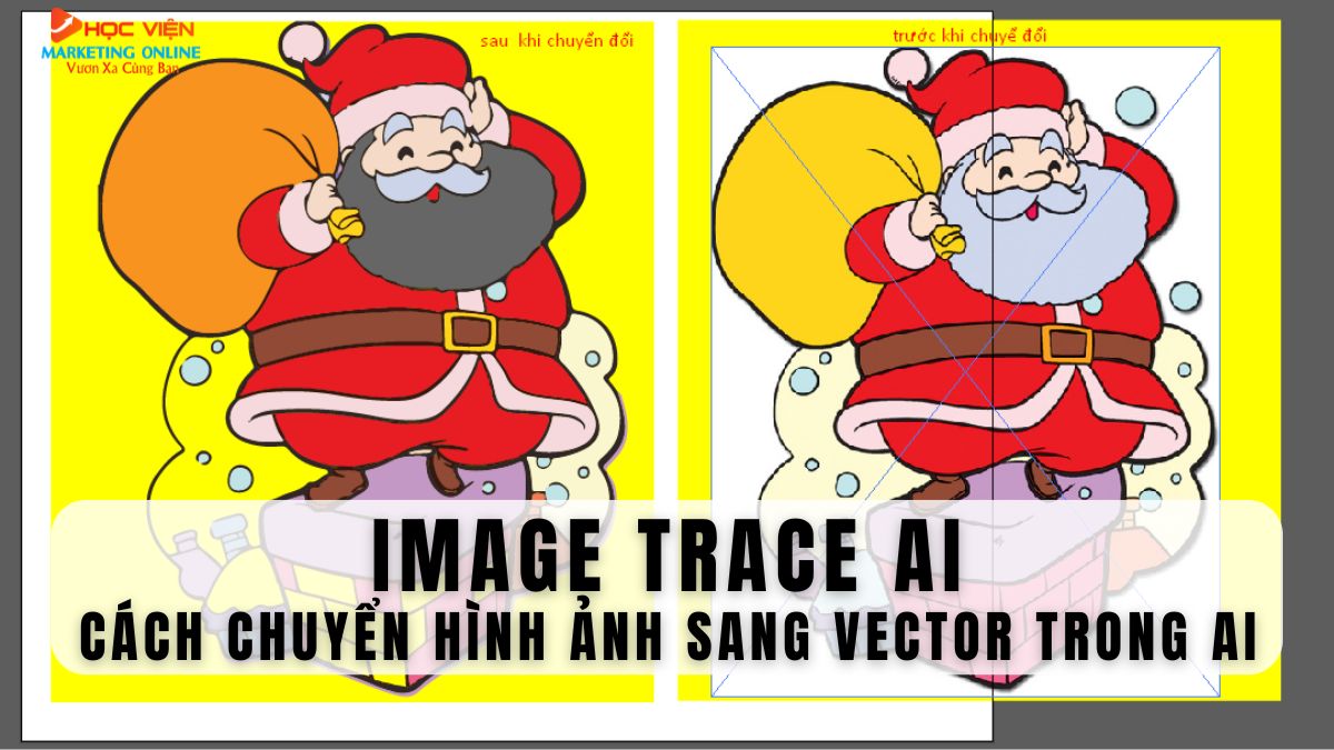 Cách chuyển hình ảnh sang vector trong AI với Image Trace AI