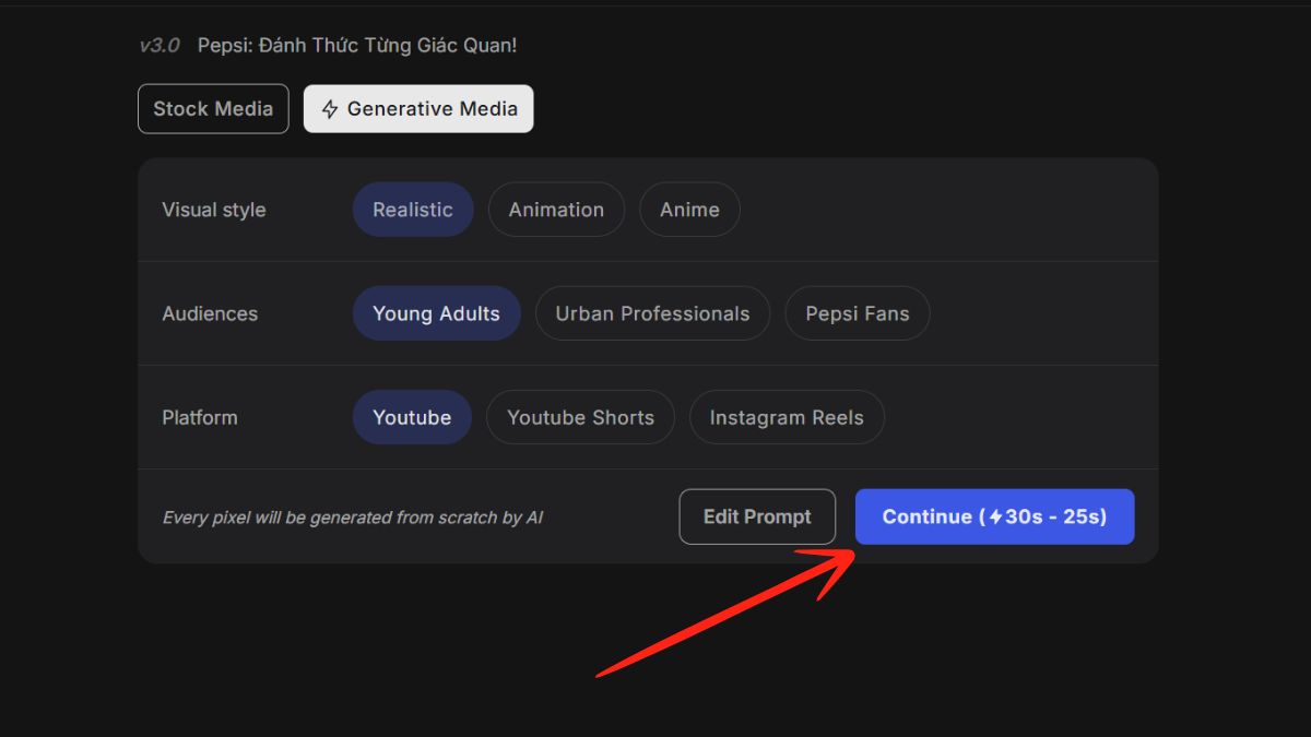 Hướng dẫn cách sử dụng Invideo AI Video Generator bước 3