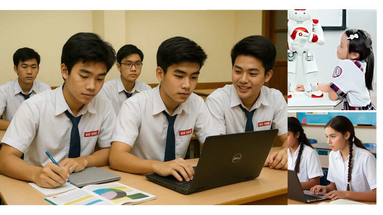 Đối tượng tham gia khóa học AI cho trẻ em, học sinh, sinh viên