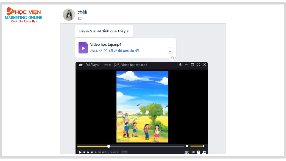 Phản hồi tích cực từ học viên về khóa học AI cho trẻ em