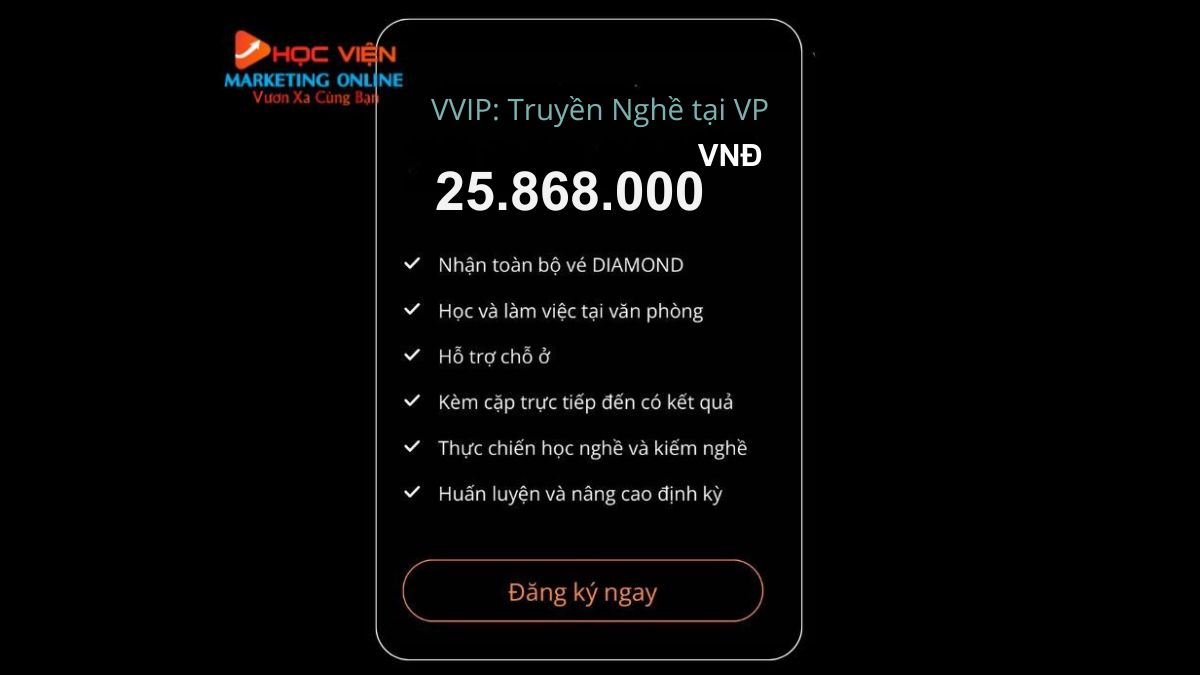Bảng Giá Khóa Học Ứng Dụng AI Trong Kinh Doanh Tại HVMO