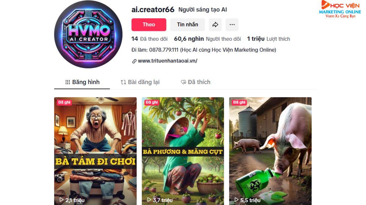Giảng viên giàu kinh nghiệm thực chiến- Xây kênh Tiktok triệu view